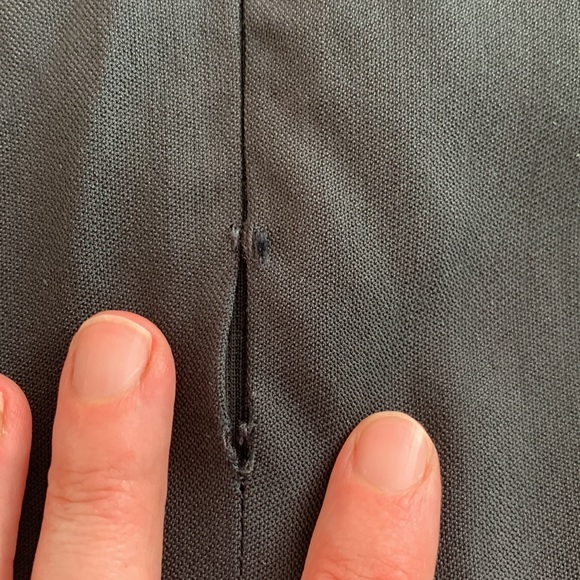 SCANLAN THEODORE Virgin Wool long sleeve black dress Size 8 - Picture 12 of 12